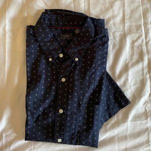 Arrow Large Dark Navy Short Sleeve Shirt